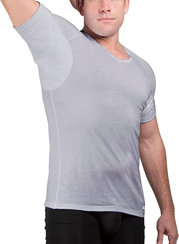 Cotton crew undershirt v-neck sweat defense shirt